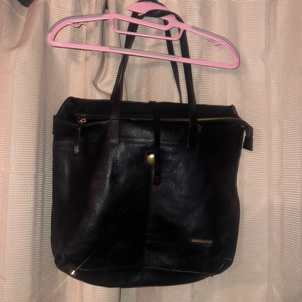 Vintage Stella & Max black bag 100% genuine leather